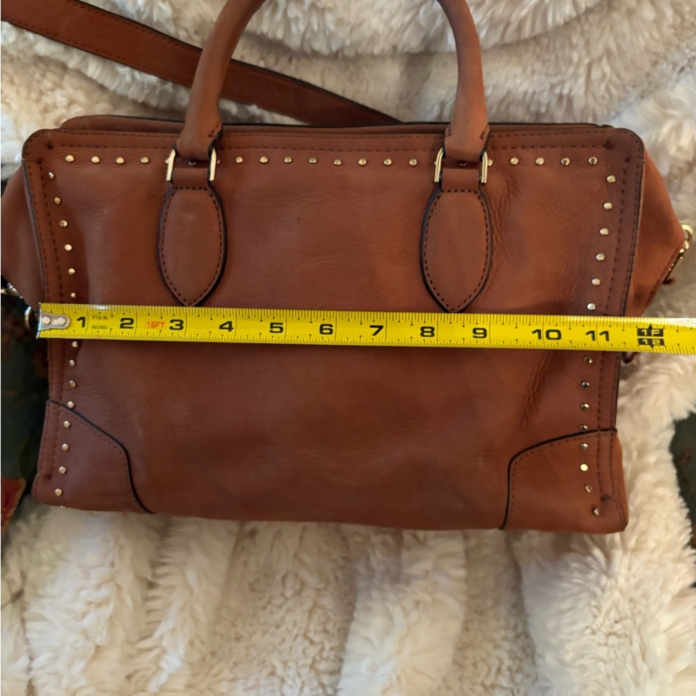 Rebecca Minkoff Tan Leather Handbag with Studs